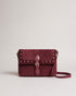 <P>Suede Studded Cross Body</P>